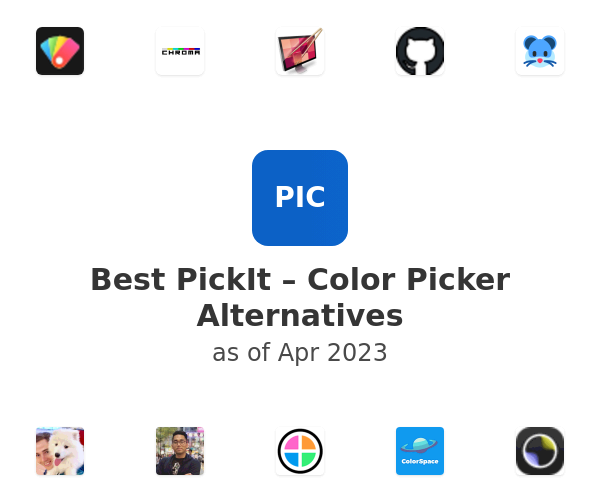 Best PickIt – Color Picker Alternatives