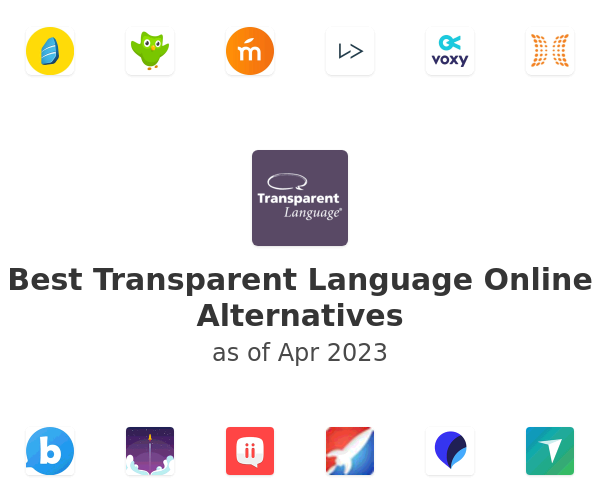 Best Transparent Language Online Alternatives