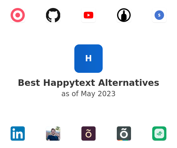 Best Happytext Alternatives