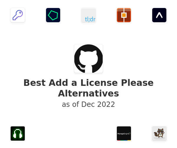 Best Add a License Please Alternatives