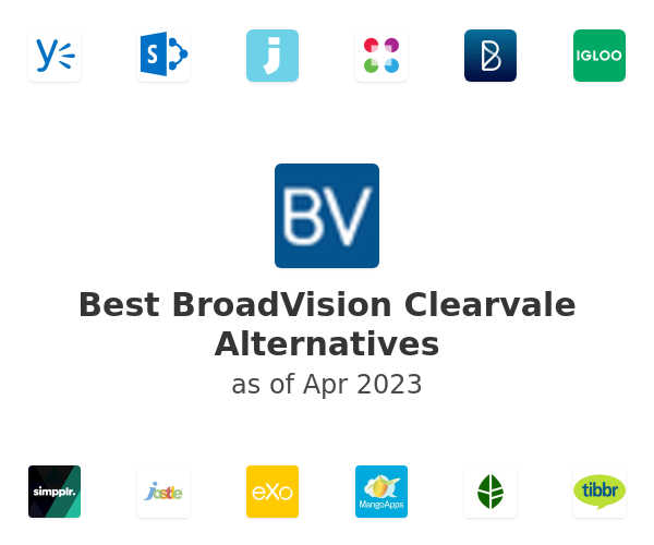 Best BroadVision Clearvale Alternatives