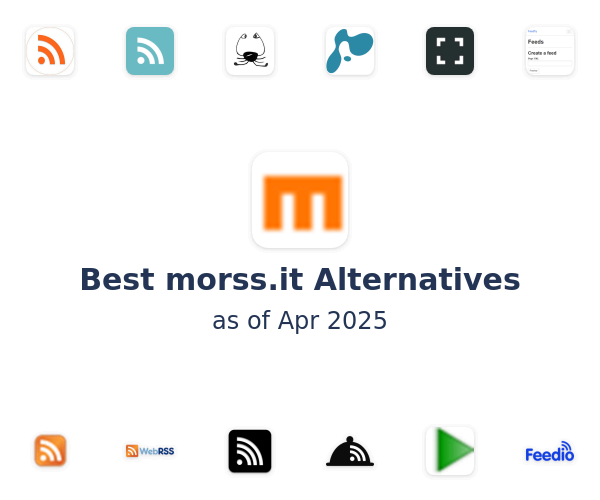 Best morss.it Alternatives