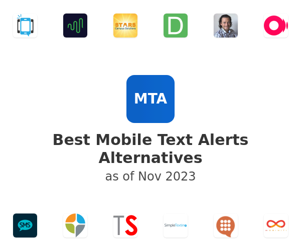 Best Mobile Text Alerts Alternatives