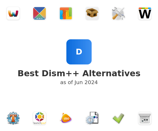 Best Dism++ Alternatives