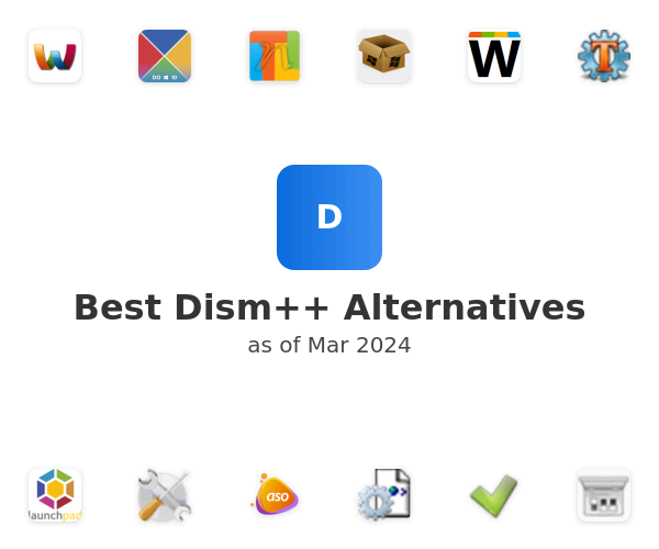 Best Dism++ Alternatives