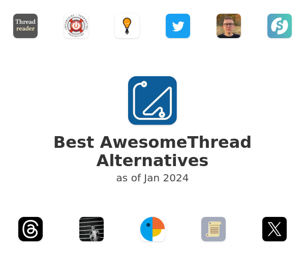 Best AwesomeThread Alternatives