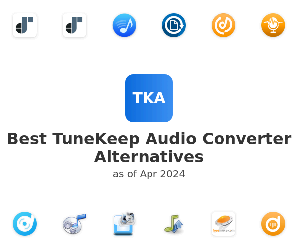 Best TuneKeep Audio Converter Alternatives