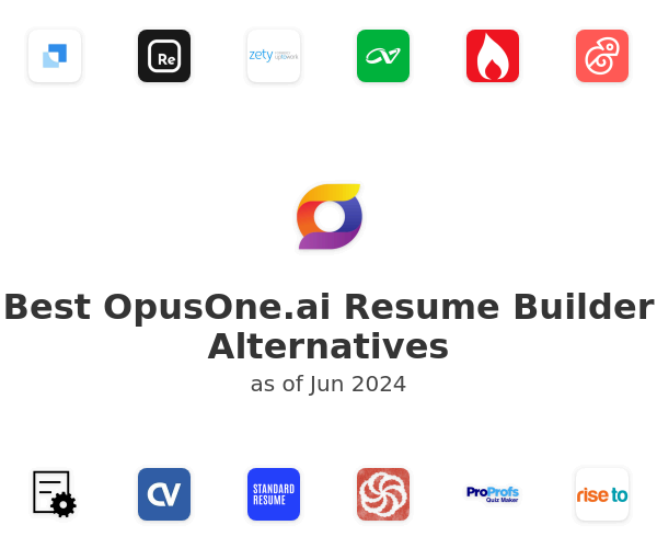 Best OpusOne.ai Resume Builder Alternatives
