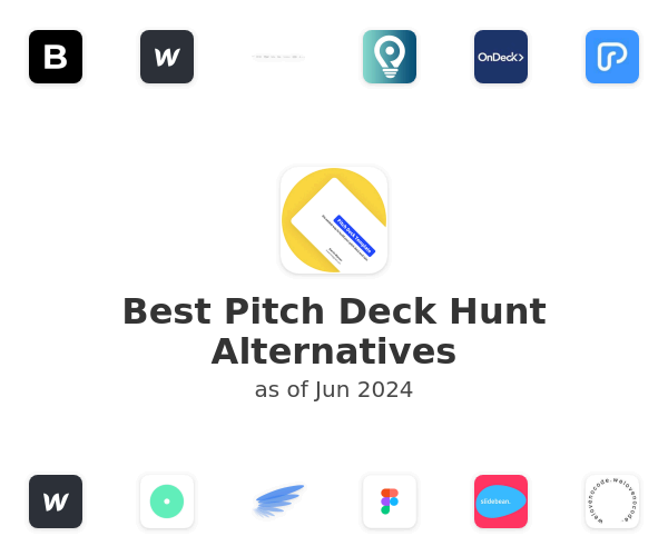 Best Pitch Deck Hunt Alternatives