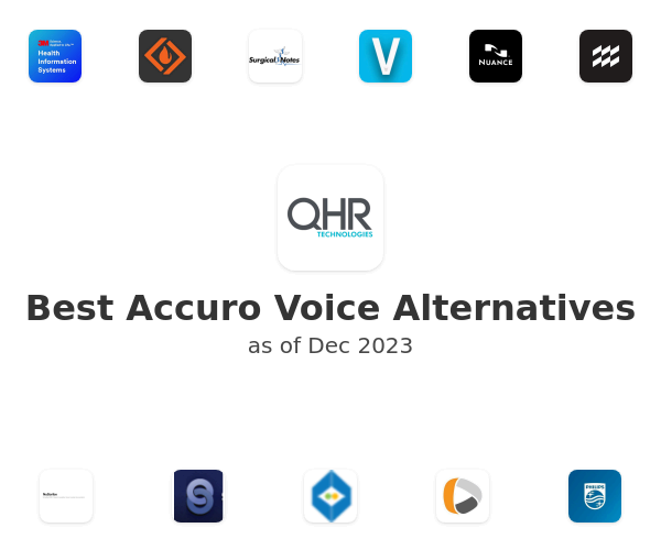 Best Accuro Voice Alternatives