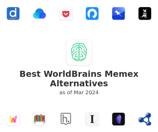 Best WorldBrains Memex Alternatives