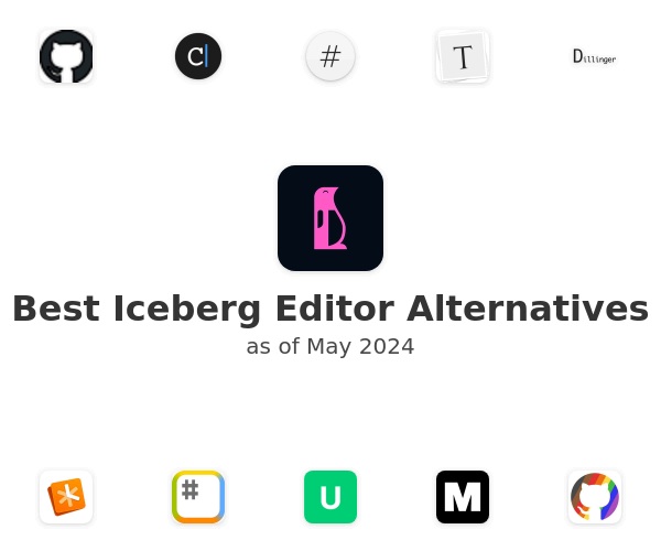 Best Iceberg Editor Alternatives