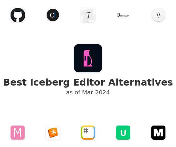 Best Iceberg Editor Alternatives