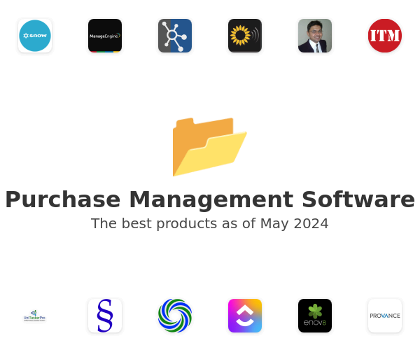 The best Purchase Management products