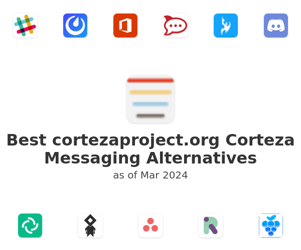 Best cortezaproject.org Corteza Messaging Alternatives