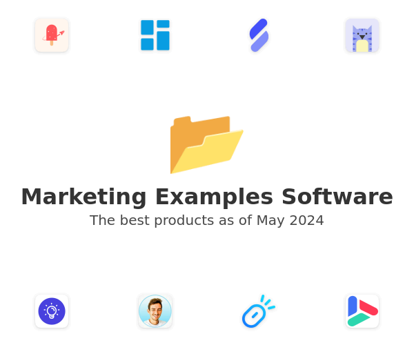 The best Marketing Examples products