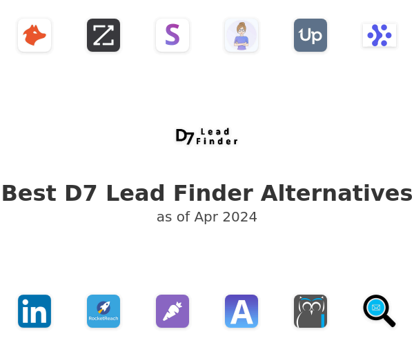 Best D7 Lead Finder Alternatives