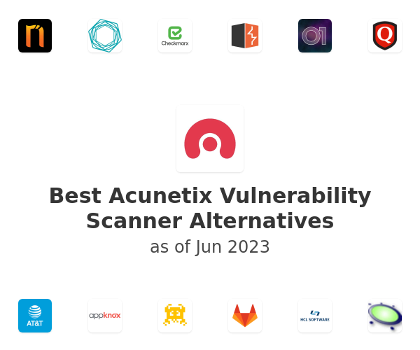 Best Acunetix Vulnerability Scanner Alternatives