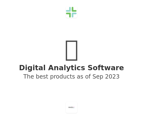 The best Digital Analytics products
