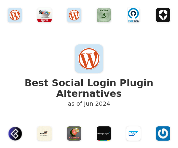 Best Social Login Plugin Alternatives