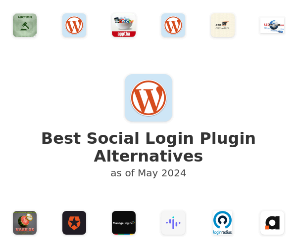 Best Social Login Plugin Alternatives