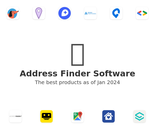 The best Address Finder products