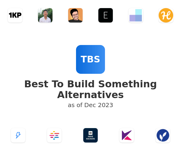 Best To Build Something Alternatives