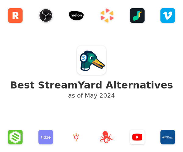 Best StreamYard Alternatives