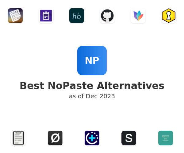 Best NoPaste Alternatives