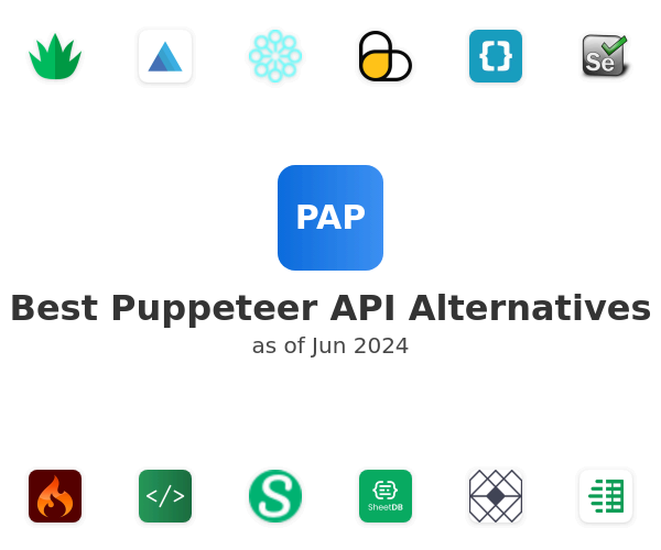 Best Puppeteer API Alternatives