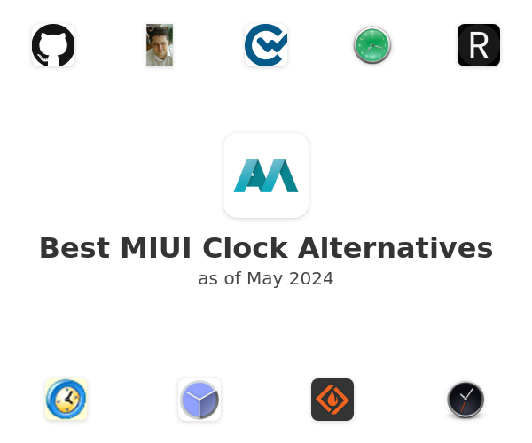Best MIUI Clock Alternatives
