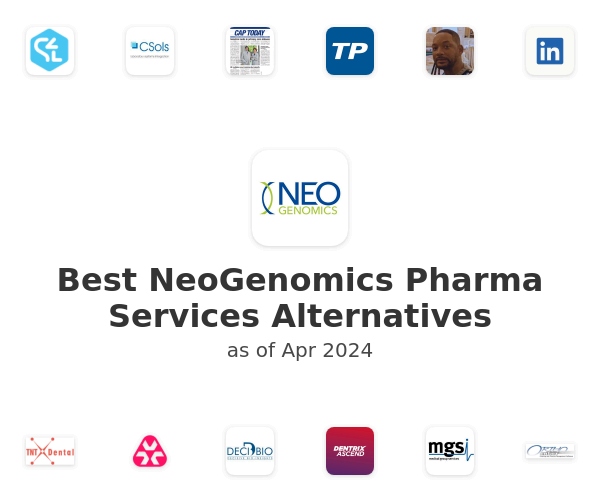 Best NeoGenomics Pharma Services Alternatives