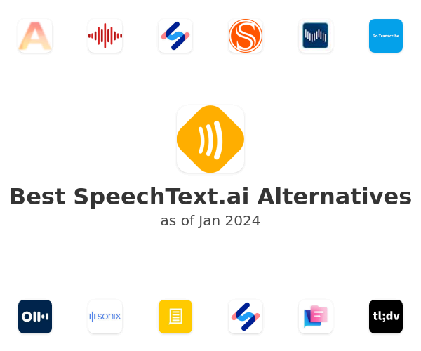 Best SpeechText.ai Alternatives