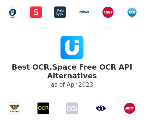 Best OCR.Space Free OCR API Alternatives
