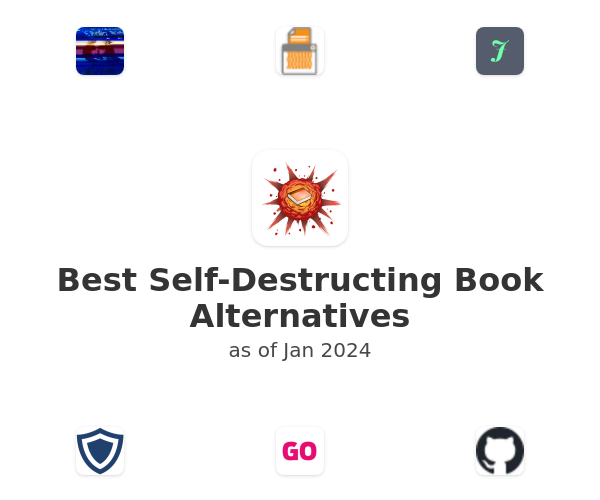 Best Self-Destructing Book Alternatives