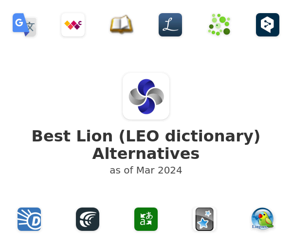 Best Lion (LEO dictionary) Alternatives