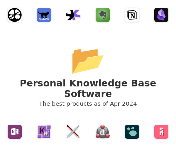 The best Personal Knowledge Base products
