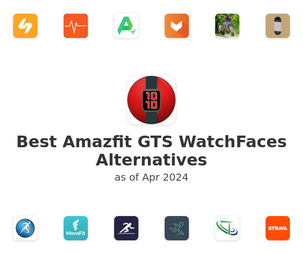 Best Amazfit GTS WatchFaces Alternatives