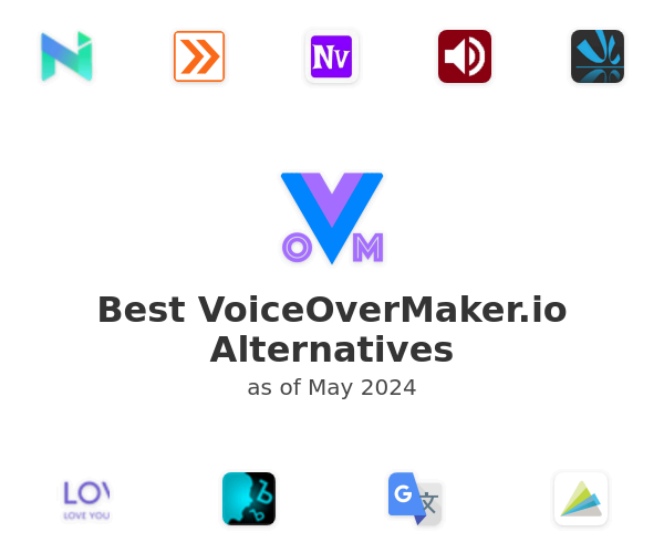 Best VoiceOverMaker.io Alternatives