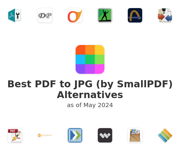 Best PDF to JPG (by SmallPDF) Alternatives
