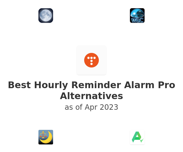 Best Hourly Reminder Alarm Pro Alternatives
