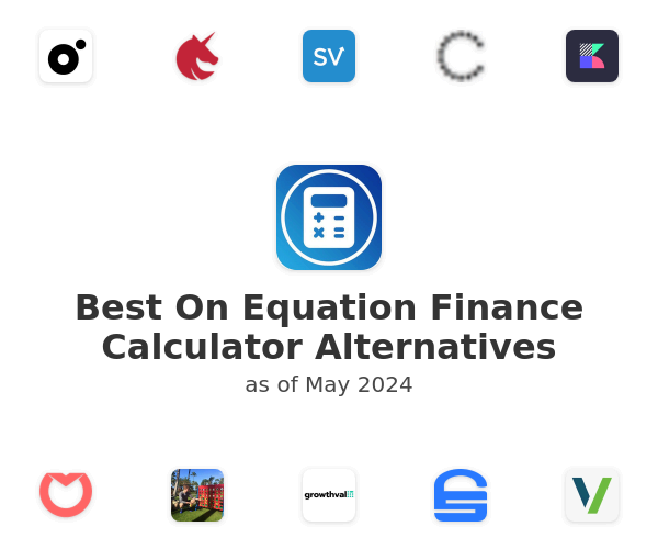 Best On Equation Finance Calculator Alternatives