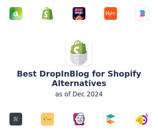 Best DropInBlog for Shopify Alternatives