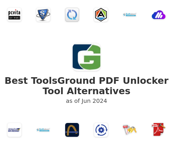 Best ToolsGround PDF Unlocker Tool Alternatives
