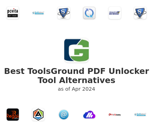 Best ToolsGround PDF Unlocker Tool Alternatives