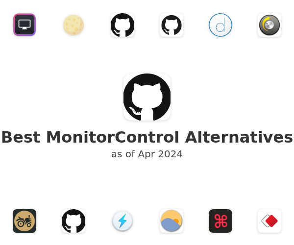 Best MonitorControl Alternatives