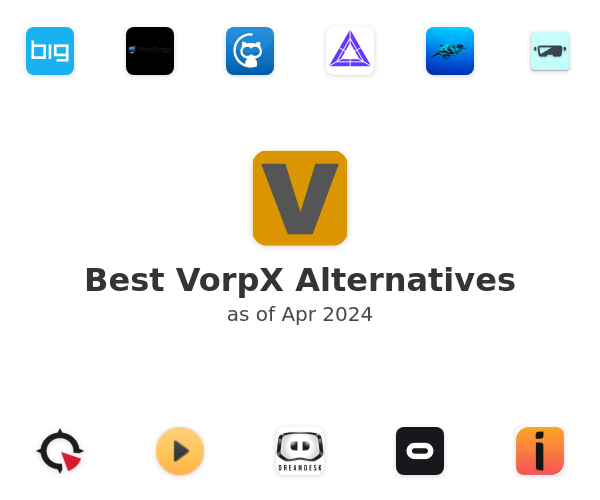 Best VorpX Alternatives