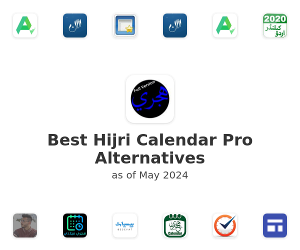 Best Hijri Calendar Pro Alternatives
