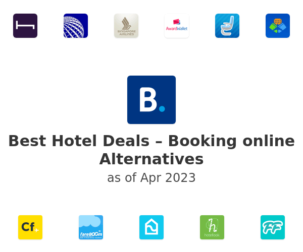 Best Hotel Deals – Booking online Alternatives