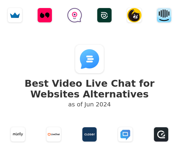 Best Video Live Chat for Websites Alternatives